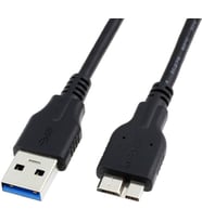 USB 3.0 Kablo, USB 3.0 A Fiş Mikro B Sabit Disk Kablosu USB 3.0 WD My Passport ve Elements için Taşınabilir Harici Sabit Disk, Samsung Galaxy S5, Note 3