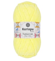 YUMURCAK KADİFE K0333 LİMONİ 100 gr 120 mt