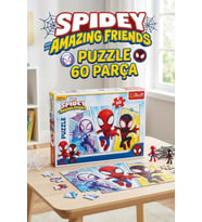 Trefl Spidey Ve Mucizevi Arkadaşları 60 Parça Puzzle - Marvel Lisanslı Eğitici Çocuk Yapboz (4+ Yaş)