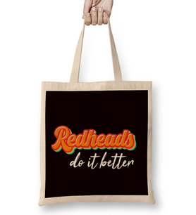 Funny Redheads Do It Better Ginger Irish Red Hair Haired Bez Çanta Uzun Saplı
