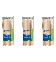 Dolphin Bambu Ahşap Adana Çöp Şiş - 24 Cm. - 100'lü 3 Paket