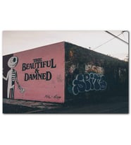 Cakatablo  Duvar Boyama Güzel ve Lanetli MDF Tablo