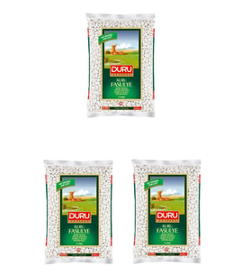 Duru Kuru Fasulye 7mm 1 Kg x 3 Adet 