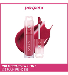 Kalıcı, Pigmentli, Işıltılı, Parlak Bitişli Tint Ink Mood Glowy Tint (38 Plum Princess)