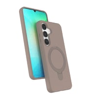 Samsung Galaxy S25 Regal Magsafe Standlı Kapak - Çöl Titanyum