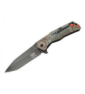 Bağcıklı Çakı 21,5 Cm Yarı Otomatik , Kemerlikli