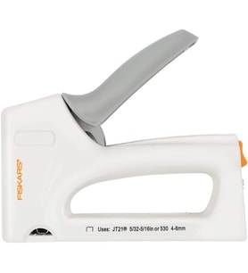Fiskars 132460-1001 Crafts Hassas Zımba Tabancası, Beyaz/Gri (Standart)
