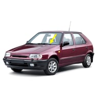 Skoda Felicia 1995-2001 Sol Ön Cam Silecek Kolu 6U1955409C (Siyah)