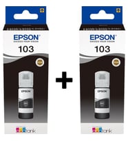 Epson 103 Serisi 2li Siyah Mürekkep Seti C13T00S14A+