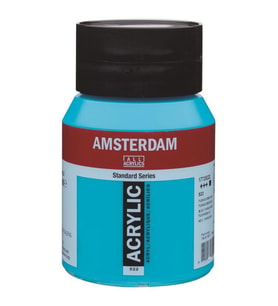Talens Amsterdam Akrilik Boya 500 ml. 522 Turquoise Blue 