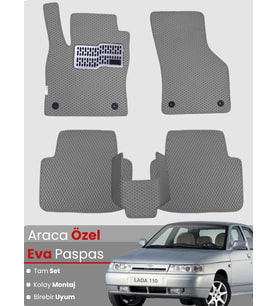 LADA VEGA (1996-2004) Uyumlu EVA Paspas Tam Set–Araca Özel,Kolay Montaj,Su Geçirmez