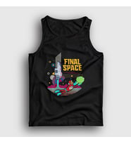 Presmono Unisex Siyah Mooncake Final Space Atlet 436961tt