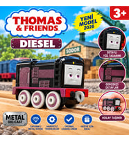 Thomas & Friends Diesel Mor Siyah Metal Oyuncak Tren Tekli 3+