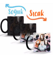 Blackpink 0002 Sihirli Kupa Bardak Porselen