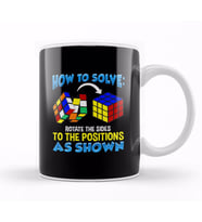 How To Solve Puzzle Cube   Funny Cubing Kupa Bardak Porselen