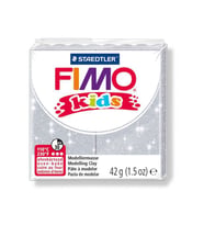 Staedtler Fimo Kids Yumuşak Polimer Kil 42 gr 812 Yaldızlı Gri 