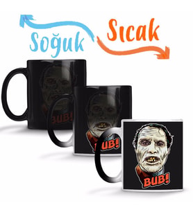 Bub The Sickly Green Zombie Sihirli Kupa Bardak Porselen