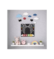 Çocuk odası kapı veya duvar süsü 50 cm dir no66