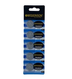 Wılkınson 2025 3v Lityum Düğme Pil 5'li Paket