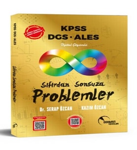Doktrin Yayınları KPSS - DGS - ALES Sıfırdan Sonsuza Problemler Soru Bankası (Dijital Çözümlü)