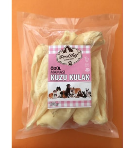 Prochef 100 Gr Kuzu Kulak Doğal Katkısız Köpek Kemiği & Ödül Maması