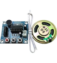 ISD1820 Ses Kayıt Modülü (Mikrofonlu) + Mini Hoparlör