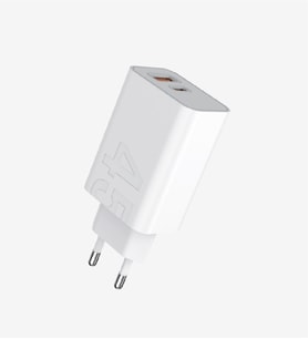 T462e Strong ECO 45W PD Dual Port Hızlı Şarj Başlığı Beyaz