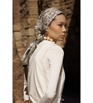 BEJ ED Scarf Glaze Mistral Desen Eşarp