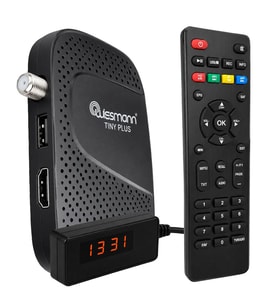 Wismann Tiny Plus W1000 8000 Kanal TKGS Destekli Full HD USB HDMI Dijital Mini Uydu Alıcısı
