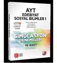 3D Yayınları AYT Edebiyat Sosyal Bilimler 10'lu Simulasyon Denemeleri Tamamı Video Çözümlü