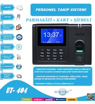 Parmakizi Kart ve Sifreli Pdks