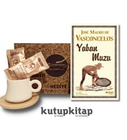 Kutupkitap Bambu Fincan Türk Kahvesi Kişiye Özel Not Yaban Muzu Kitap Hediye Seti