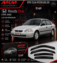 Honda Civic (1995-2000) 4'lü Mugen Cam Rüzgarlığı