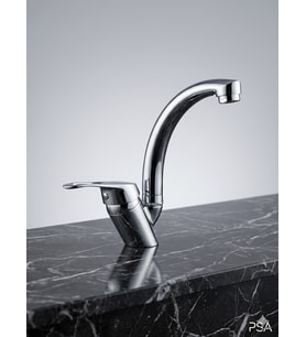 BANYO NATURAL OPTİMA KISA BORULU KUĞU LAVABO LÜX (143)