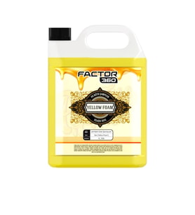 Factor360 Yellow Foam Sarı Renkli Oto Yıkama Köpüğü Oto Şampuan 1:15 Konsantre 5 L