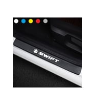 Suzuki Swift İçin Uyumlu Aksesuar Oto Kapı Eşiği Sticker Karbon 4 Adet