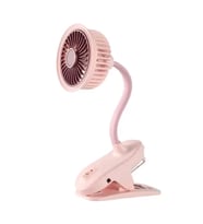 Taşınabilir Mini Klips Bebek Arabası Fanı, Fan Elektrikli Soğutma Hava Sirkülatöründe 360 Derece Dönebilen Klips