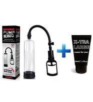 Pretty Love Süper Vakum Penis Pompası+ ViaGel Penis Kremi 50 ml
