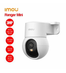 IMOU 3MP PT 3.6mm Wıfı Kablosuz Pan-Tilt IP Kamera Ranger Mini IPC-K2MP-3H1WE