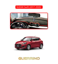 SUZUKI Swift   2017-2020 TORPİDO KORUMA HALISI KIRMIZI KENAR