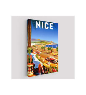 Nice Sahil Yolu Duvar Tablosu-6440