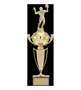 ODAK KUPA - Figürlü Kupalar - Voleybol Erkek Figürlü Kupalar FG-068 A - 48 cm