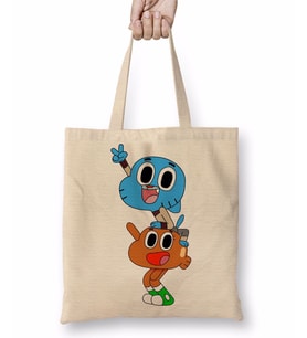 Gumball Darwin Bez Çanta Uzun Saplı