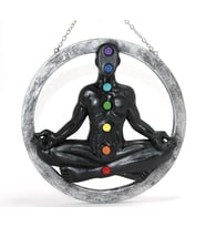 Northcity 7 Chakra Duvara Asılabilir Pano - Meditasyon ve Enerji Dengesi İçin Polyester Tablo