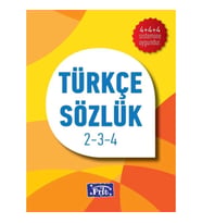 İlköğretim Türkçe Sözlük Karton Kapak 2-3-4