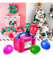 VIP ELECTRIC BALLOON PUMP TWO OPERATİON ELEKTRİKLİ BALON POMPASI 2 ÇIKIŞLI 1.KALİTE BALON POMPASI