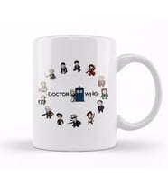 Doctor Who The Fourteen Doctors Kupa Bardak Porselen