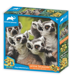 Prime 3D - Lemurlar 150 Parça Puzzle 10895