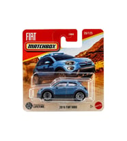Hot Wheels Matchbox 2016 Fiat 500X - Blue Sky Metalic (1/64) 2025 Case