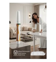 Beyaz Renk Mobilya Rötüş Kalemi -  Lake ve Ahşap Yüzeyler İçin Çizik ve Restorasyon Kalemi 722789